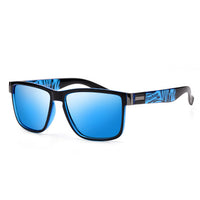 Fashion Wrap Square Frame Retro Decorative Polarized Sunglasses Women Men Versatile Pattern Frame Sunglasses For Adults