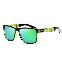 Fashion Wrap Square Frame Retro Decorative Polarized Sunglasses Women Men Versatile Pattern Frame Sunglasses For Adults