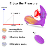 Sucker Vibrator For Women G Spot Clit Clitoris Powerful Stimulator Wireless Remote Control Sex Toys Dildo Goods For Of Adults