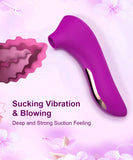 7 Speeds Vibrator Sex Toys for Women Clit Nipple Sucker Clitoris Stimulator Pussy Oral Blowjob Erotic Female Goods for Adults 18