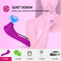 7 Speeds Vibrator Sex Toys for Women Clit Nipple Sucker Clitoris Stimulator Pussy Oral Blowjob Erotic Female Goods for Adults 18