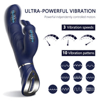 Super Powerful G-Spot Rabbit Vibrator For Women Clitoris Stimulator Dildo Vibrating Female Massager Sex Toys Goods For Adults 18