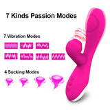 Powerful 3 in 1 G-spot Flap Vibrator for Women Clit Sucker Clitoris Stimulation Sucking Dildo Vibrators Sex toys Good For Adults