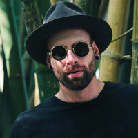 Luxury Round Sunglasses Men Polarized Glasses For Men/Women Punk Retro Sunglasses Men Mirror Gafas De Sol Hombre
