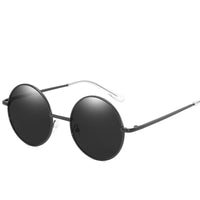 Luxury Round Sunglasses Men Polarized Glasses For Men/Women Punk Retro Sunglasses Men Mirror Gafas De Sol Hombre