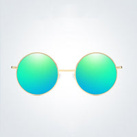 Luxury Round Sunglasses Men Polarized Glasses For Men/Women Punk Retro Sunglasses Men Mirror Gafas De Sol Hombre