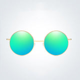 Luxury Round Sunglasses Men Polarized Glasses For Men/Women Punk Retro Sunglasses Men Mirror Gafas De Sol Hombre
