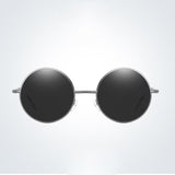 Luxury Round Sunglasses Men Polarized Glasses For Men/Women Punk Retro Sunglasses Men Mirror Gafas De Sol Hombre
