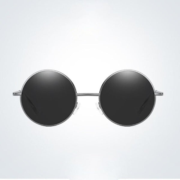 Luxury Round Sunglasses Men Polarized Glasses For Men/Women Punk Retro Sunglasses Men Mirror Gafas De Sol Hombre