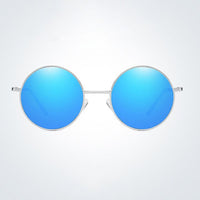 Luxury Round Sunglasses Men Polarized Glasses For Men/Women Punk Retro Sunglasses Men Mirror Gafas De Sol Hombre