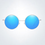 Luxury Round Sunglasses Men Polarized Glasses For Men/Women Punk Retro Sunglasses Men Mirror Gafas De Sol Hombre
