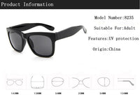 New Classic Sunglasses Men Driving Square Frame Sun Glasses Male Goggles UV400 Gafas Eyewears Accessories