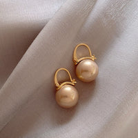 Korean temperament pearl earring female long money eardrop web celebrity temperament girl contracted earring for women earrings