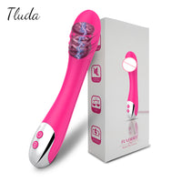 Powerful Dildo Vibrator Sex Toys For Women G-Spot Clitoris Stimulation Silicone Soft Rabbit Vibrators Female Goods for Adults