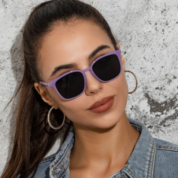 Simple Retro Sunglasses Women/Men Square Trend Eyeglasses Women High Quality Glasses Women Gafas De Sol Mujer UV400