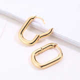 2021 Korean Fashion New Exquisite Simple Geometric Earrings Temperament Small Versatile Earrings Women&#39;s Jewelry