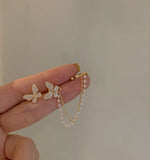 1PC 2021 New Fashion Gold Color Moon Star Clip Earrings For Women Simple Fake Cartilage Long Tassel Ear Cuff Jewelry