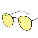 High Quality Retro Sunglasses Women 2022 Small Oval  Eyewear for Women/Men Mirror Eyeglasses Women Retro Oculos De Sol