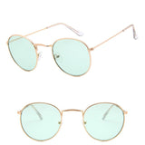 High Quality Retro Sunglasses Women 2022 Small Oval  Eyewear for Women/Men Mirror Eyeglasses Women Retro Oculos De Sol