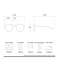 Classic Retro Small Round Sunglasses Fashion Small Box Sunglasses Men and Women Trend Wild Sunglasses