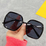 Irregularly Oversized Glasses Women Wholesale Sunglasses Women/Men Square Eyewear Women Mirror Lentes De Sol Mujer 2022