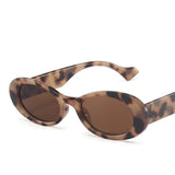 2022 Oval Women Sunglasses Small Frame Sunglasses Women Fashion Brand Designer Sunglasses For Women Retro Hip Hop UV400