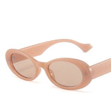 2022 Oval Women Sunglasses Small Frame Sunglasses Women Fashion Brand Designer Sunglasses For Women Retro Hip Hop UV400