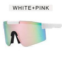 Oversized Sport Sunglasses Women Cycling Eyewear Women/Men Outdoor Windproof Glasses Women Mirror Gafas De Sol Mujer