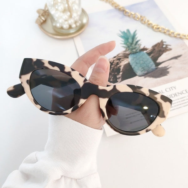 2022 Vintage Cat Eye Sunglasses Women Retro Brand Eyewear Female Luxury Sun Glasses Women/Men Small Oculos De Sol UV400