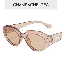 Cateye Sunglasses Women Vintage Cat Eye Glasses 2021 Luxury Designer Shades Women Wholesale Gafas De Sol Mujer