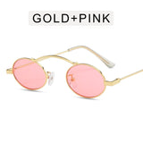 2022 Round Punk Sunglasses Women Retro Eyewear Women/Men Brand Designer Glasses Women Mirror Gafas De Sol Para Hombre