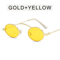 2022 Round Punk Sunglasses Women Retro Eyewear Women/Men Brand Designer Glasses Women Mirror Gafas De Sol Para Hombre