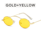 2022 Round Punk Sunglasses Women Retro Eyewear Women/Men Brand Designer Glasses Women Mirror Gafas De Sol Para Hombre