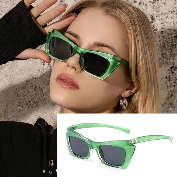 2022 Cat Eye Sunglasses Women Vintage Gradient Small Sun Glasses Women/Men Brand Designer Eyewear Elegant Gafas De Sol