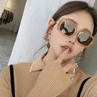 High Quality Square Sunglasses Women Rectangle Eyewear Shades Vintage Sun Glasses Female Luxury Gafas De Sol Mujer