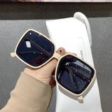 Oversized Retro Sunglasses Women Luxury Square Glasses For Women/Men Brand Designer Eyeglasses Women Oculos De Sol