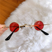 Ultra-small Vintage Round Sunglasses Women Retro Eyewear Women/Men Steampunk Glasses Men Hip hop Style Eyewear UV400