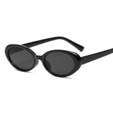 Oval Retro Sunglasses Women Luxury Brand Eyewear for Women/Men Small Designer Glasses Women Mirror Gafas De Sol Mujer