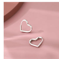 Fashion and simple female water drop pendant ear line Smooth Metal Hoop Earrings For Woman Korean Temperament Girl&#39;s Daily Wear