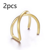 2020 New Fashion 12Pcs/Set Ear Cuffs Leaf Ear Cuff Clip Earrings for Women Earcuff No Piercing Fake Cartilage Earrings