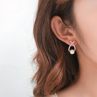 New Simple Celebrity Style Gold Pearl Stud Earrings For Woman 2021 Korean Fashion Jewelry Wedding Girl&#39;s Sweet Accessories