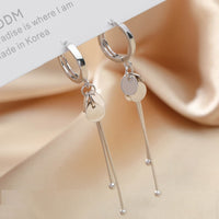 Fashion Geometric Rake shape Micro Inlaid Zircon Earrings Luxury Accessories For Woman Girls Korean Fashion Jewelry Party