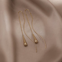 Korea&#39;s new super fairy butterfly earrings long tassel net red sweet earrings Trend Asymmetrical exquisite Ear Bone Clip