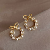 Korean Version of Retro Pearl Earrings Women&amp;#39;s Tassels Personality Fashion Earrings Cute Women&amp;#39;s Earrings Fashion Jewelry 2021