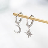 Earrings Trend New Xingyue Earrings Korean Asymmetrical High Sensation Earrings Fashion Simple and Exquisite Jewelry