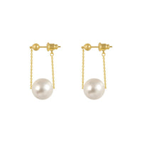 Simple Elegant Small Pearl Pendant Earrings For Woman New Fashion Jewelry Party Ladies&#39; Unusual Dangle Earrings Accessories