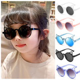 Kids Sunglasses Beautyeye Girls Brand Cat Eye Children Glasses Boys UV400 Lens Baby Sun glasses Cute Eyewear Shades Goggles