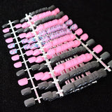 240pcs Wholesale Nail Tips 10 Kits Nail Art Matte DIY Fake Nails Super Soft and thin