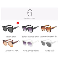 2022 New Cat Eye Women Sunglasses Female Personality Big Frame UV400 Sun Shade Glasses Trend Retro Eyeglasses Brand Designer