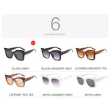 2022 New Cat Eye Women Sunglasses Female Personality Big Frame UV400 Sun Shade Glasses Trend Retro Eyeglasses Brand Designer